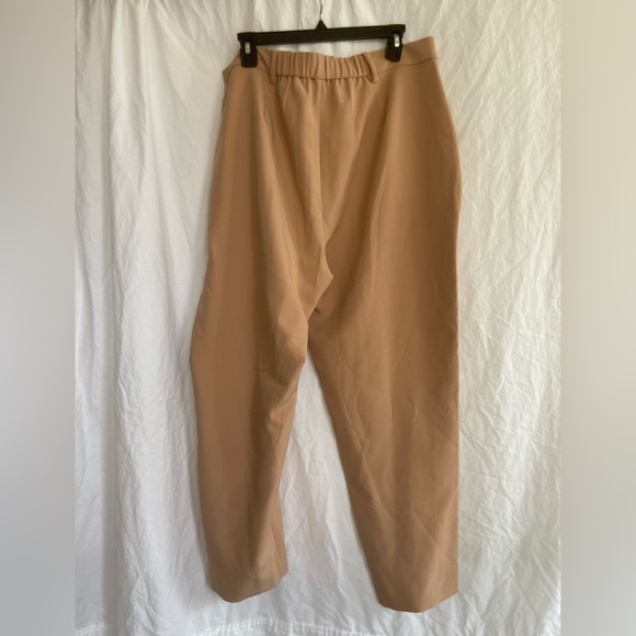 The Drop Women's Abby Flat Front Pant, Praline Size XL NEW - Picture 14 of 15